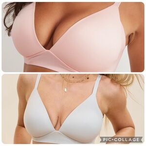 Aerie Sunnie Wireless Lightly Lined Bras 36DD Lot of 2